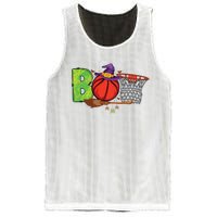 Boo Basketball Lovers Scary Funny Halloween Costume Boy Mesh Reversible Basketball Jersey Tank