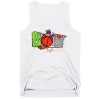 Boo Basketball Lovers Scary Funny Halloween Costume Boy Tank Top