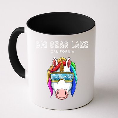 Big Bear Lake California Usa Ski And Snowboard Unicorn Great Gift Mug
