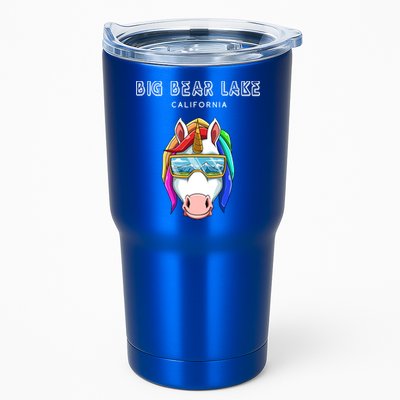 Big Bear Lake California Usa Ski And Snowboard Unicorn Great Gift Tumbler
