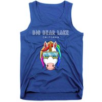 Big Bear Lake California Usa Ski And Snowboard Unicorn Great Gift Tank Top