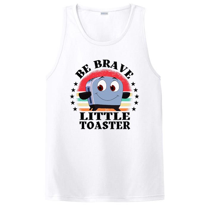 Be Brave Little Toaster Positive Classic 80s And 90s Retro PosiCharge Competitor Tank