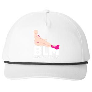 BLM Bang Local Milfs Funny Sexy Milf Quote Snapback Five-Panel Rope Hat