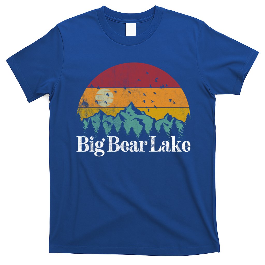 Big Bear Lake California 70S 80S Retro Vintage Mountain Ski Gift T-Shirt