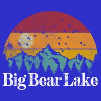 Big Bear Lake California 70S 80S Retro Vintage Mountain Ski Gift T-Shirt