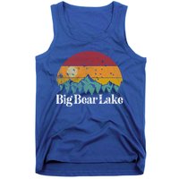 Big Bear Lake California 70S 80S Retro Vintage Mountain Ski Gift Tank Top