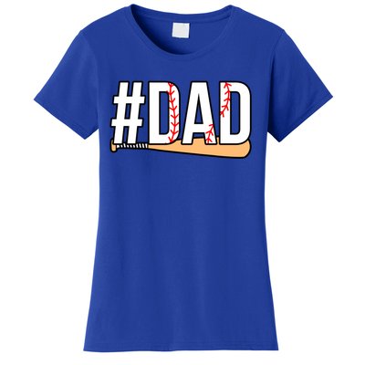 Best Baseball Lover Dad Coach Sports Player Graphic Meaningful Gift Women's T-Shirt