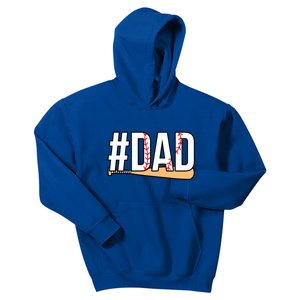 Best Baseball Lover Dad Coach Sports Player Graphic Meaningful Gift Kids Hoodie