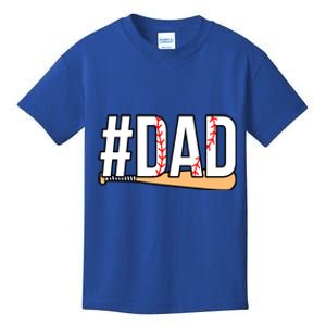 Best Baseball Lover Dad Coach Sports Player Graphic Meaningful Gift Kids T-Shirt