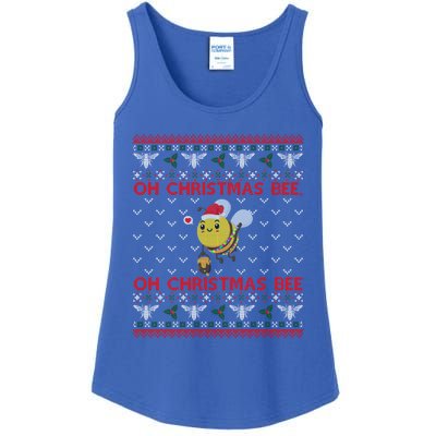 Bumble Bee Lover Funny Christmas Funny Gift Ugly Sweater Funny Gift Ladies Essential Tank