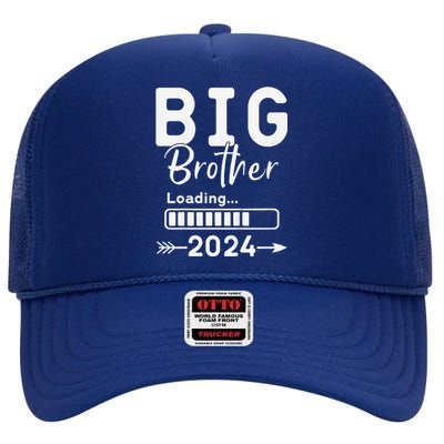 Big Brother Loading 2024 Promoted To Big Brother 2024 High Crown Mesh Back Trucker Hat