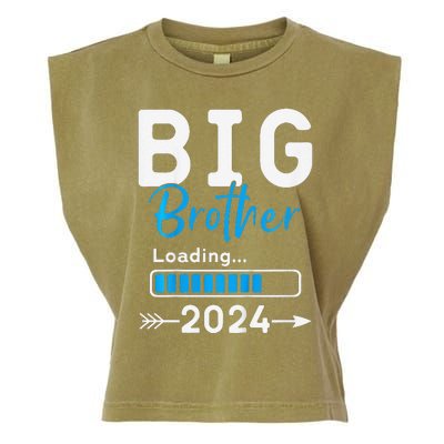 Big Brother Loading 2024 Promoted To Big Brother 2024 Garment-Dyed Women's Muscle Tee