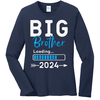 Big Brother Loading 2024 Promoted To Big Brother 2024 Ladies Long Sleeve Shirt