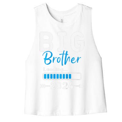 Big Brother Loading 2024 Promoted To Big Brother 2024 Women's Racerback Cropped Tank