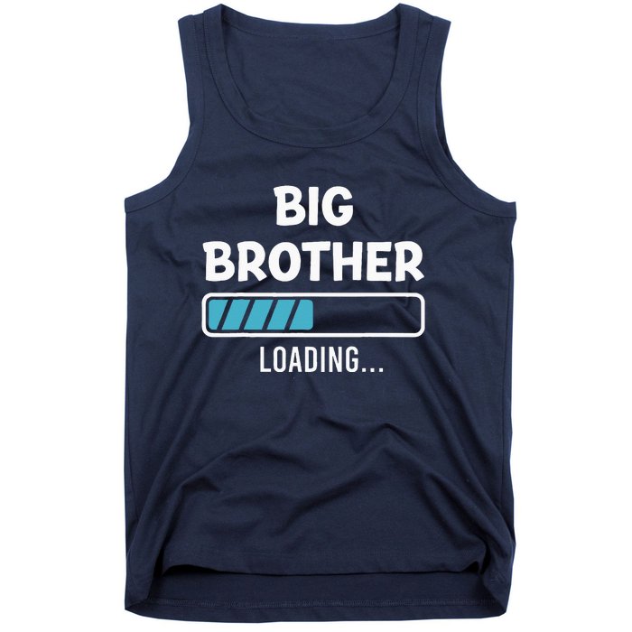 Big Brother Loading Pregnancy Announcement Tank Top