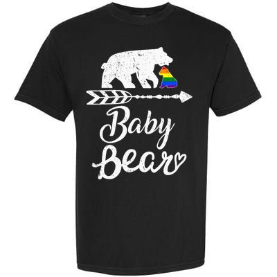 Baby Bear Lgbt Lgbtq Rainbow Pride Gay Lesbian Garment-Dyed Heavyweight T-Shirt