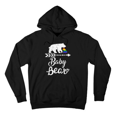 Baby Bear Lgbt Lgbtq Rainbow Pride Gay Lesbian Hoodie