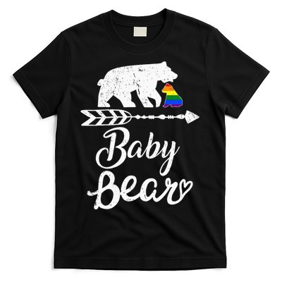 Baby Bear Lgbt Lgbtq Rainbow Pride Gay Lesbian T-Shirt