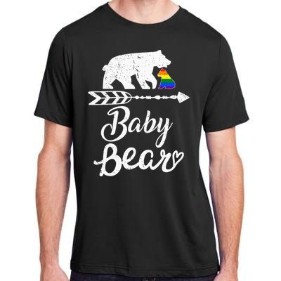 Baby Bear Lgbt Lgbtq Rainbow Pride Gay Lesbian Adult ChromaSoft Performance T-Shirt