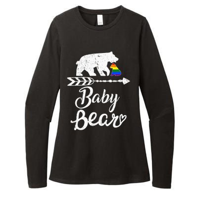 Baby Bear Lgbt Lgbtq Rainbow Pride Gay Lesbian Womens CVC Long Sleeve Shirt