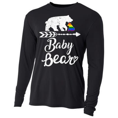 Baby Bear Lgbt Lgbtq Rainbow Pride Gay Lesbian Cooling Performance Long Sleeve Crew