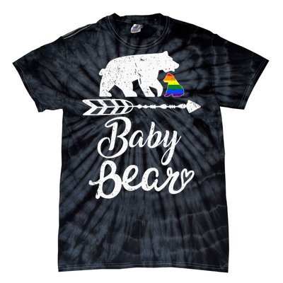 Baby Bear Lgbt Lgbtq Rainbow Pride Gay Lesbian Tie-Dye T-Shirt