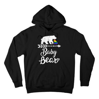 Baby Bear Lgbt Lgbtq Rainbow Pride Gay Lesbian Tall Hoodie