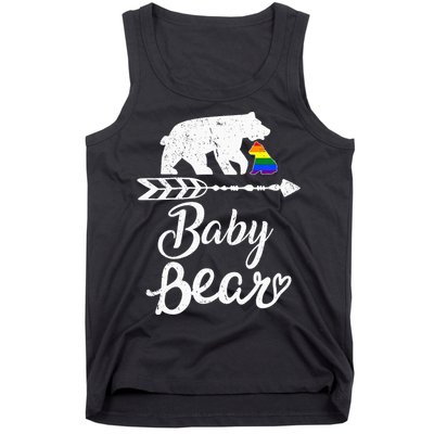 Baby Bear Lgbt Lgbtq Rainbow Pride Gay Lesbian Tank Top