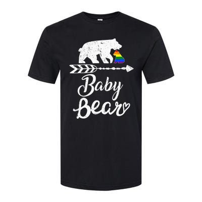 Baby Bear Lgbt Lgbtq Rainbow Pride Gay Lesbian Softstyle CVC T-Shirt