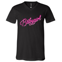 Babygirl Bdsm Little Baby Girl My Daddy V-Neck T-Shirt