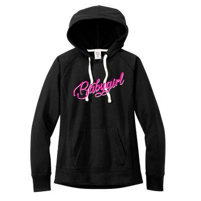 Babygirl Bdsm Little Baby Girl My Daddy Women's Fleece Hoodie