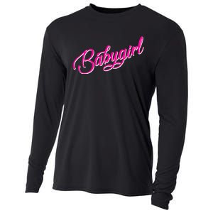 Babygirl Bdsm Little Baby Girl My Daddy Cooling Performance Long Sleeve Crew