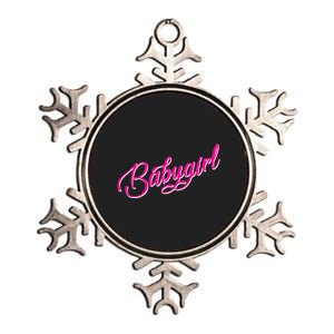 Babygirl Bdsm Little Baby Girl My Daddy Metallic Star Ornament