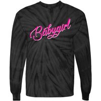 Babygirl Bdsm Little Baby Girl My Daddy Tie-Dye Long Sleeve Shirt