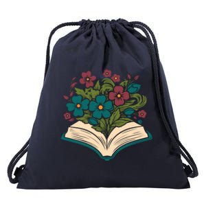 Books Bibliophile Librarian Writer Library Novel Bookworm Long Sleeve Drawstring Bag