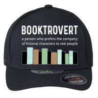 Booktrovert Book Lover Book Worm Reading Nerd Bookshelf Gift Flexfit Unipanel Trucker Cap