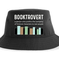 Booktrovert Book Lover Book Worm Reading Nerd Bookshelf Gift Sustainable Bucket Hat
