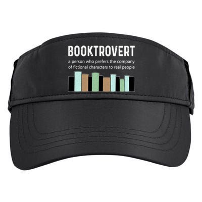 Booktrovert Book Lover Book Worm Reading Nerd Bookshelf Gift Adult Drive Performance Visor