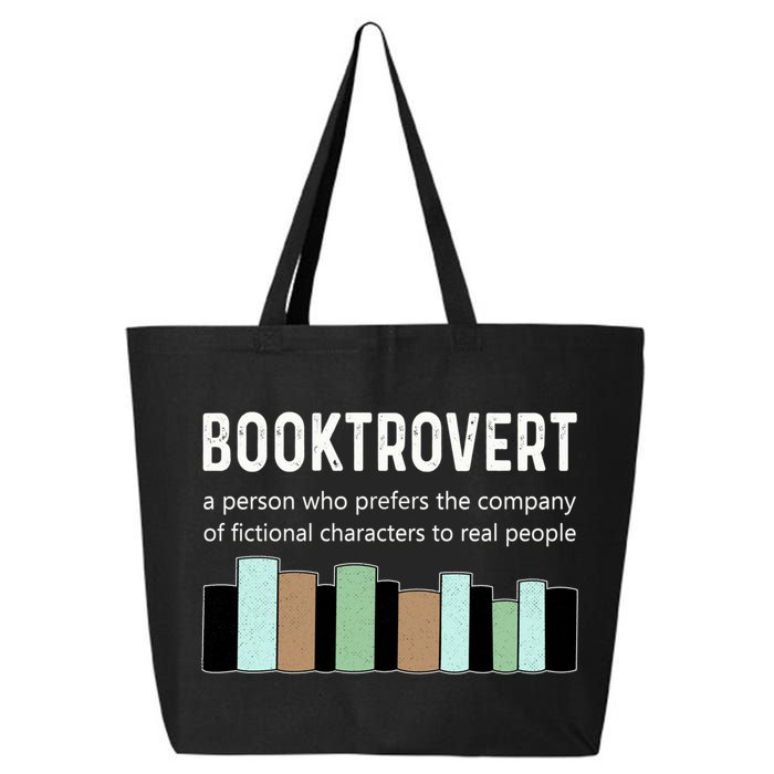 Booktrovert Book Lover Book Worm Reading Nerd Bookshelf Gift 25L Jumbo Tote
