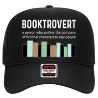 Booktrovert Book Lover Book Worm Reading Nerd Bookshelf Gift Trucker Hat