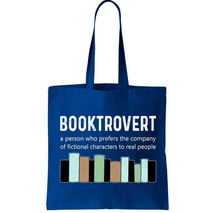 Booktrovert Book Lover Book Worm Reading Nerd Bookshelf Gift Bag
