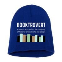 Booktrovert Book Lover Book Worm Reading Nerd Bookshelf Gift Short Acrylic Beanie