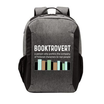 Booktrovert Book Lover Book Worm Reading Nerd Bookshelf Gift Vector Backpack