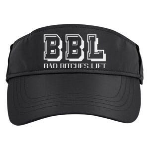 Bad Bitches Lift Heavy Gym Workout Motivation Adult Drive Performance Visor