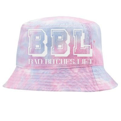 Bad Bitches Lift Heavy Gym Workout Motivation Tie-Dyed Bucket Hat