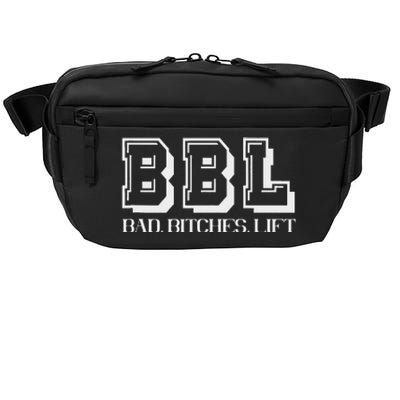 Bad Bitches Lift Heavy Gym Workout Motivation Crossbody Pack