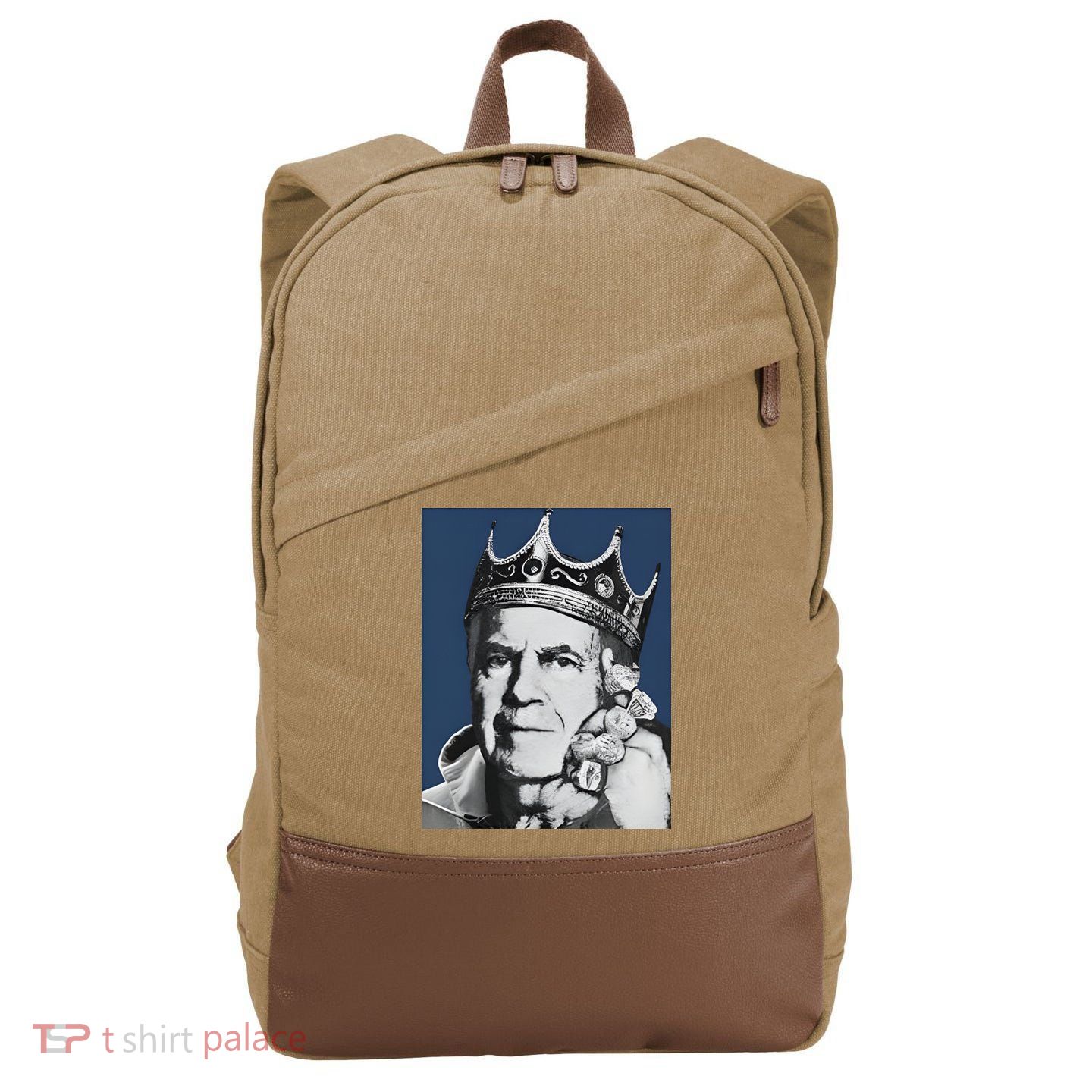 Bill Belichick Legend Champions New England Cotton Canvas Backpack