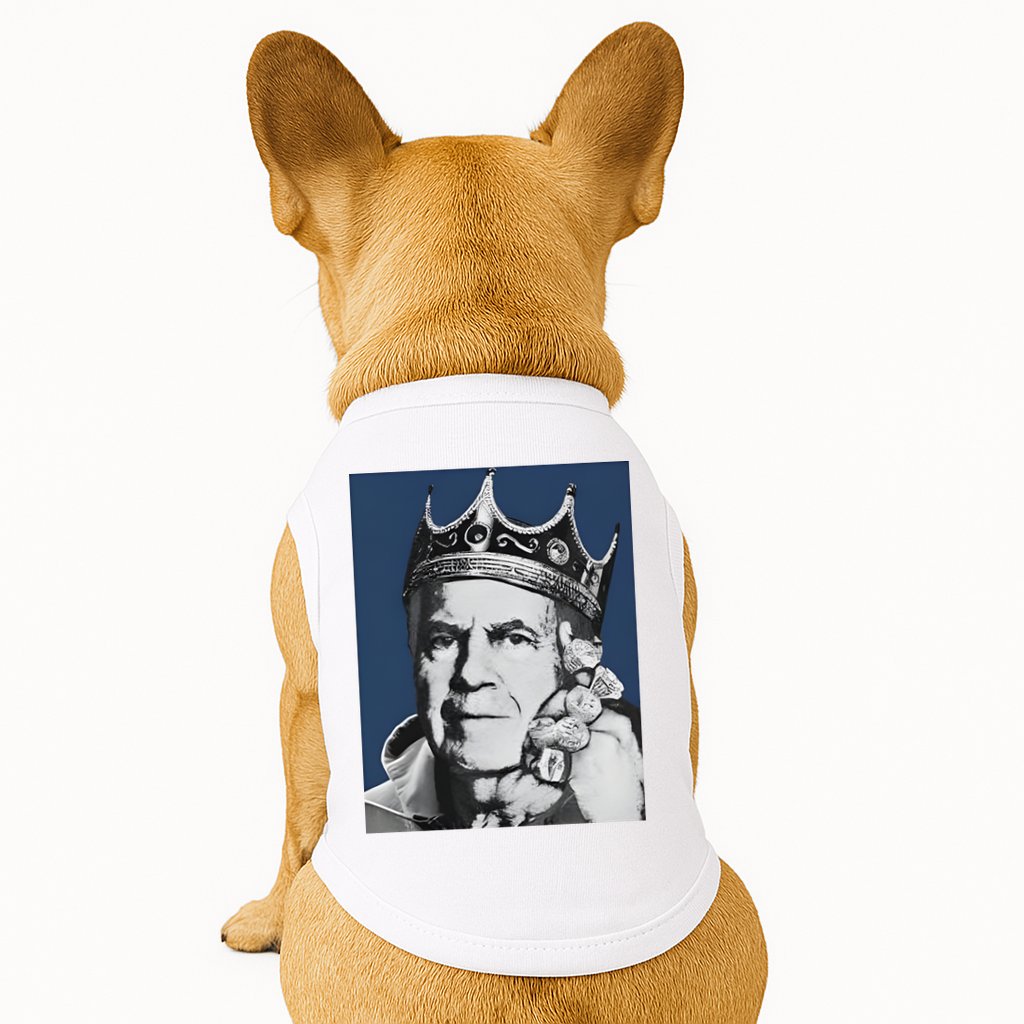 Bill Belichick Legend Champions New England Doggie Tank