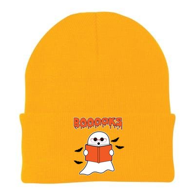 Booooks Book Lover Halloween Ghost Boo Knit Cap Winter Beanie