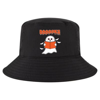 Booooks Book Lover Halloween Ghost Boo Cool Comfort Performance Bucket Hat